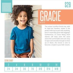 🌟 LuLaRoe Gracie Kids Top 🌟